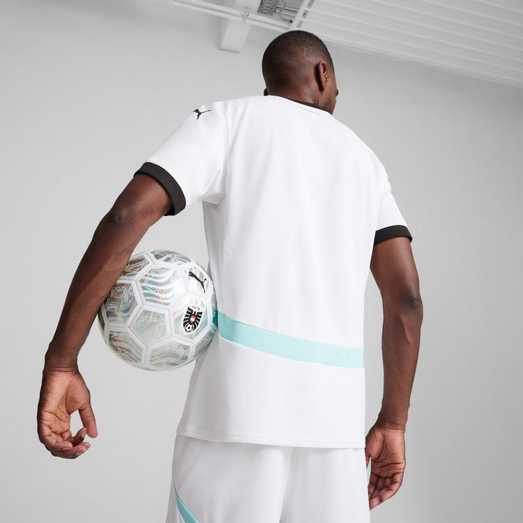 PUMA PUMA &Ouml;sterreich 2024 Ausw&auml;rts Teamtrikot Herren - puma white-electric peppermint - 4 | SportScheck