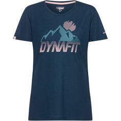 Dynafit TRANSALPER GRAPHIC Funktionsshirt Damen blueberry