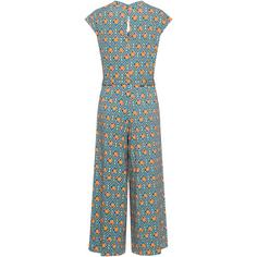 Rückansicht von Blutsgeschwister Hello Fritjes Jumpsuit Damen flowers mirror of joy