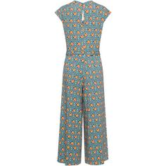 Rückansicht von Blutsgeschwister Hello Fritjes Jumpsuit Damen flowers mirror of joy