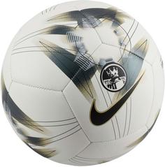 Nike Premier League Pitch Fußball white-mtlc gold star-black