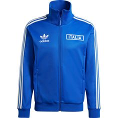 adidas Italien EM24 Trainingsjacke Herren blue