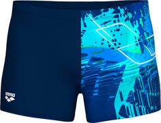 Arena Funny Spot Kastenbadehose Herren navy multi