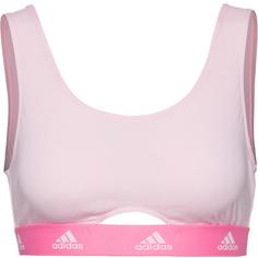 adidas SCOOP BRALETTE BH Damen clear pink