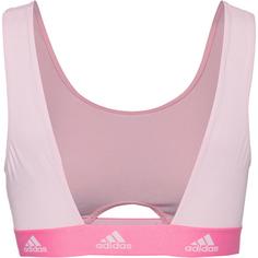 Rückansicht von adidas SCOOP BRALETTE BH Damen clear pink