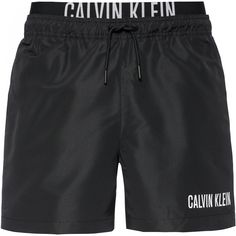 Calvin Klein Medium Double Badeshorts Herren black
