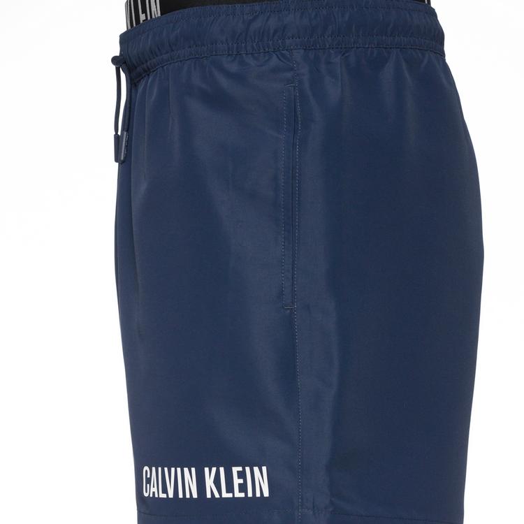 Calvin Klein Calvin Klein Medium Double Badehose Herren - signature navy - 0 | SportScheck