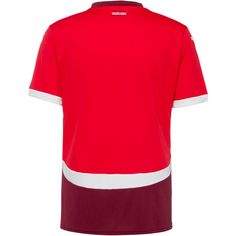Rückansicht von PUMA Schweiz 2024 Heim Fußballtrikot Herren puma red-team regal red