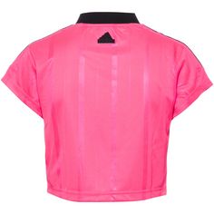 Rückansicht von adidas Tiro Croptop Damen lucid pink