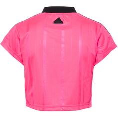 Rückansicht von adidas Tiro Croptop Damen lucid pink
