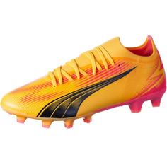 PUMA ULTRA MATCH FG/AG Fußballschuhe Herren sun stream-puma black-sunset glow