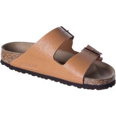 Rückansicht von Birkenstock Arizona BFBC Earthy vegan Sandalen Damen pecan