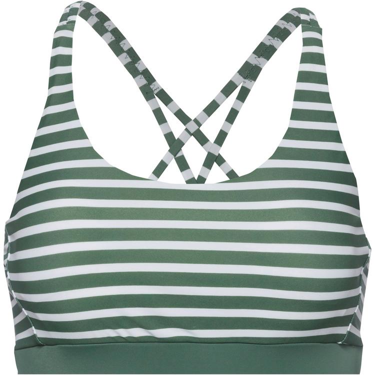 VENICE BEACH VENICE BEACH Bikini Oberteil Damen - oliv-wei&szlig; - 0 | SportScheck