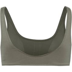 Rückansicht von Calvin Klein Bikini Oberteil Damen dusty olive