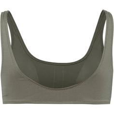 Rückansicht von Calvin Klein Bikini Oberteil Damen dusty olive