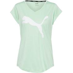 PUMA Train Favorite Heather Cat Funktionsshirt Damen fresh mint heather