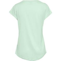 Rückansicht von PUMA Train Favorite Heather Cat Funktionsshirt Damen fresh mint heather