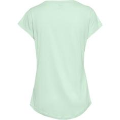 Rückansicht von PUMA Train Favorite Heather Cat Funktionsshirt Damen fresh mint heather