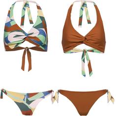 Maui Wowie Bikini Set Damen mocha bisque