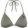 Calvin Klein Bikini Oberteil Damen - dusty olive