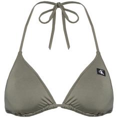 Calvin Klein Bikini Oberteil Damen dusty olive