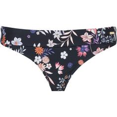 sunseeker Bikini Hose Damen blumendruck schwarz