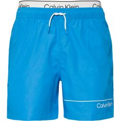 Calvin Klein Medium Double Badeshorts Herren malibu blue