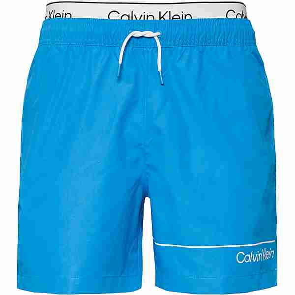 Calvin Klein Medium Double Badeshorts Herren malibu blue