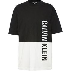 Calvin Klein Color Block T-Shirt Herren black