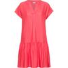 S.OLIVER Kurzarmkleid Damen - koralle
