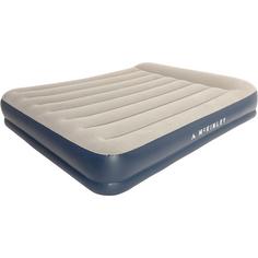 McKinley LUFTBETT AIRBED DOUBLE E-LUX Luftmatratze grey-blue dark