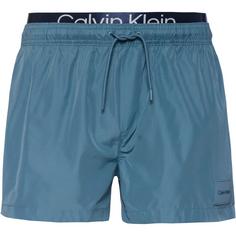 Calvin Klein Double Badeshorts Herren muted cerulean