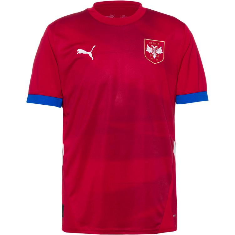 PUMA PUMA Serbien 2024 Heim Teamtrikot Herren - dark cherry-puma team royal - 0 | SportScheck