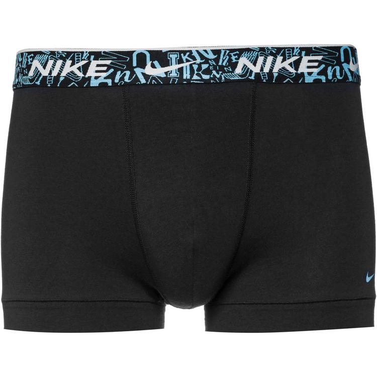 Nike Nike EVERYDAY COTTON STRETCH Unterhose Herren - blk-pcnt rd-aqs blue-stdm grn-lg wb - 3 | SportScheck