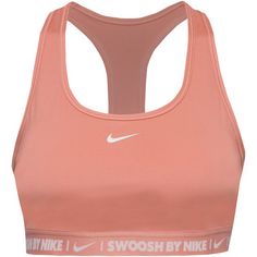 Nike Swoosh Sport-BH Damen terra blush-lt orewood brn
