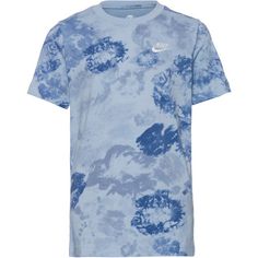 Nike Club T-Shirt Kinder light armory blue