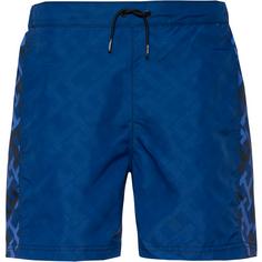 Tommy Hilfiger SF MEDIUM DRAWSTRING PRINT Badeshorts Herren reactive monogram desert sky