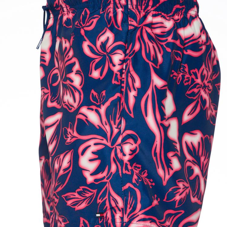 Tommy Hilfiger Tommy Hilfiger MEDIUM DRAWSTRING PRINT Badehose Herren - vintage tropical glow laser pink - 0 | SportScheck