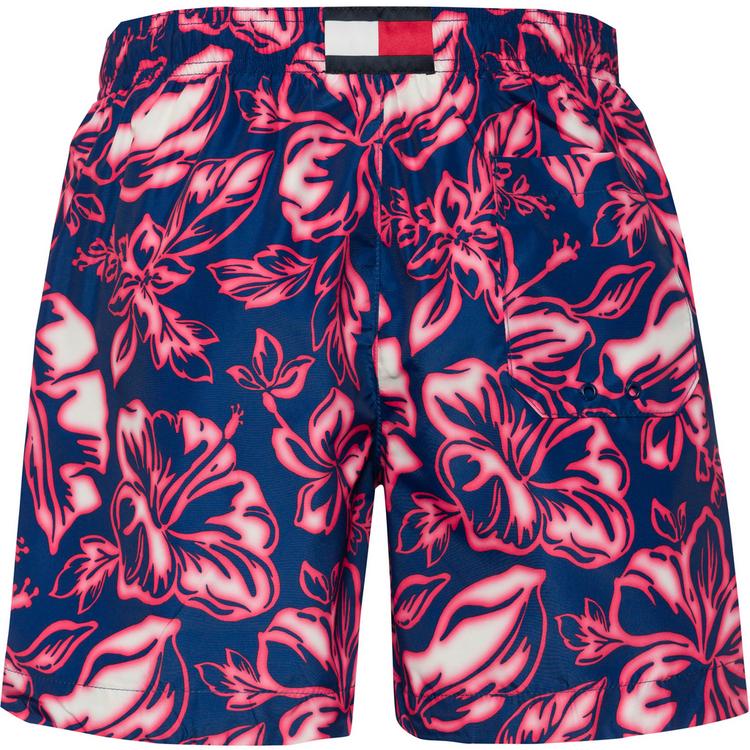 Tommy Hilfiger Tommy Hilfiger MEDIUM DRAWSTRING PRINT Badehose Herren - vintage tropical glow laser pink - 0 | SportScheck