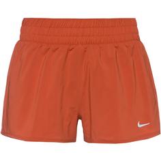 Nike One Dri-FIT Funktionsshorts Damen burnt sunrise-reflective silv