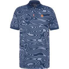 Nike HERITAGE Tennis Polo Herren thunder blue-ashen slate