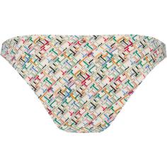 Rückansicht von Tommy Hilfiger Bikini Hose Damen multi monogram calico