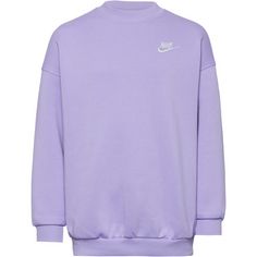 Nike Club Fleece Sweatshirt Kinder hydrangeas-white