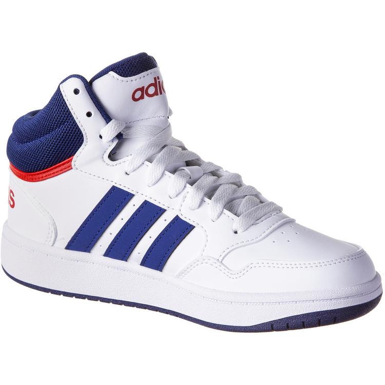 adidas adidas HOOPS MID 3.0 K Sneaker Kinder - ftwr white-victory blue-better scarlet - 0 | SportScheck
