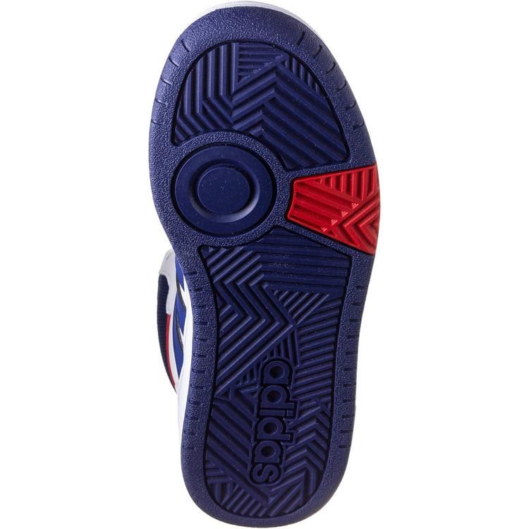 adidas adidas HOOPS MID 3.0 K Sneaker Kinder - ftwr white-victory blue-better scarlet - 1 | SportScheck