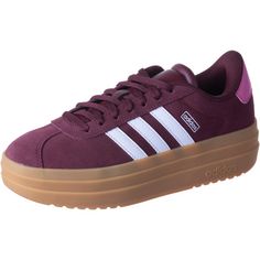 adidas VL COURT BOLD Sneaker Kinder shadow red-ftwr white-pink fusion