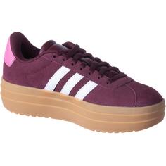 Rückansicht von adidas VL COURT BOLD Sneaker Kinder shadow red-ftwr white-pink fusion