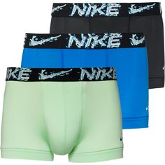 Nike DRI-FIT ESSENTIAL MICRO Boxershorts Herren photo blue- vapor grn- blk alcmy wb