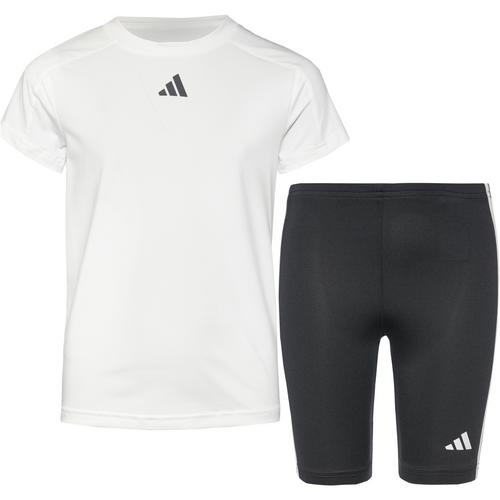 adidas TRAIN ESSENTIALS 3 STRIPES Trainingsanzug M&auml;dchen