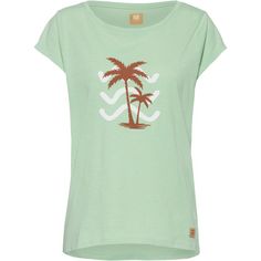 Maui Wowie T-Shirt Damen quiet green